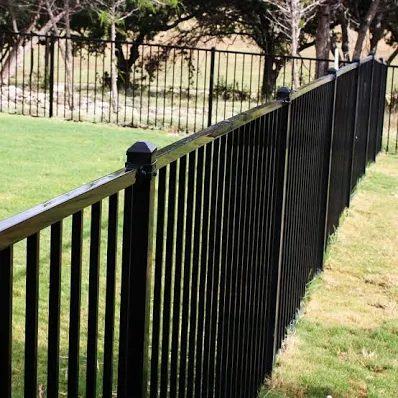 Aluminum fence